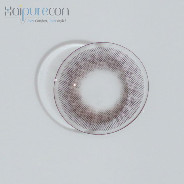 Haipurecon Hot Kid Pink 14.0mm contact lens na may kapangyarihan