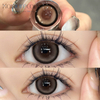 Haipurecon Plum Blossom Sugar 14.5mm contact lens na may kapangyarihan