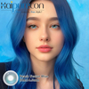 Haipurecon Peach Nectar Blue 14,5 մմ 40 տոկոս ջրի պարունակությամբ Կապույտ կոնտակտային ոսպնյակներ շիկահերների համար ուլտրամանուշակագույն արգելափակումով