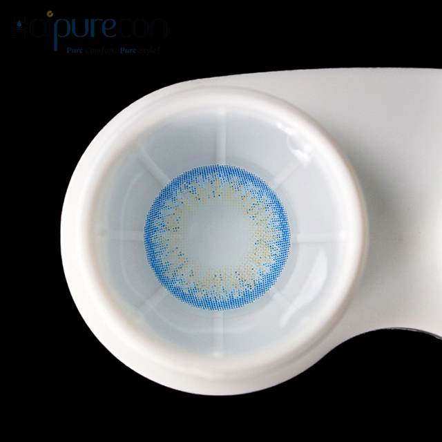Haipurececon Parva Wild Cattus Blue 14.0mm Contact Lentium