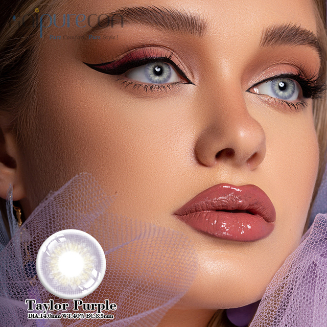 Haipurecon Taylor Purple 14.0mm คอนแทคเลนส์