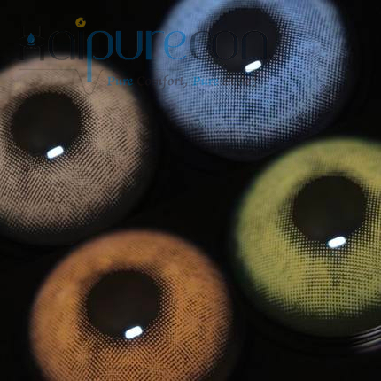 HaipureCon Moutain Grey 14,0 mm Lenti di contatto