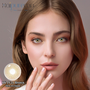 Haipurecon Cloud (DY-JY21) คอนแทคเลนส์ สีน้ำตาล 14.0mm
