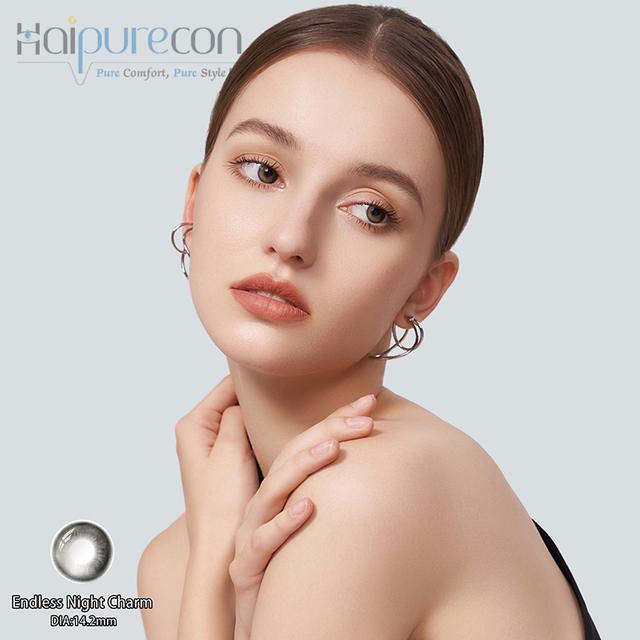 Haipurecon Endless Night Charm 14,2 mm piilolinssi teholla