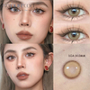 Haipurecon Prescription Yearly Color Kontaktlinser Aoki Light Camel