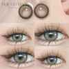 Lenti a contatto Haipurecon Aoki beige grigio 14,0 mm con potere