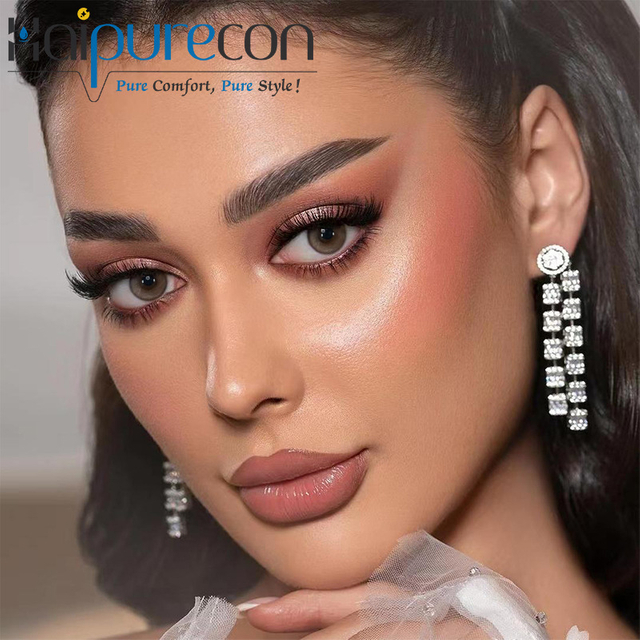 Colored Contact Lens ប្រចាំឆ្នាំ 14.5mm ជាមួយនឹង Base Curve 8.5 & Water 40%