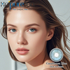 Haipurecon קזבלנקה כחול 14.2 מ'מ K-Beauty Natural Style עדשות מגע חד פעמיות שנתיות