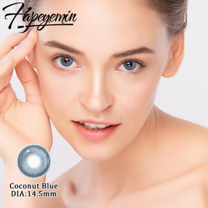 14.5mm Diameter Blue Contact Lens para sa Halloween na may Limbal Ring