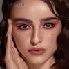Haipurecon Black Eyes Black 14,5 мм қуатты контактілі линза