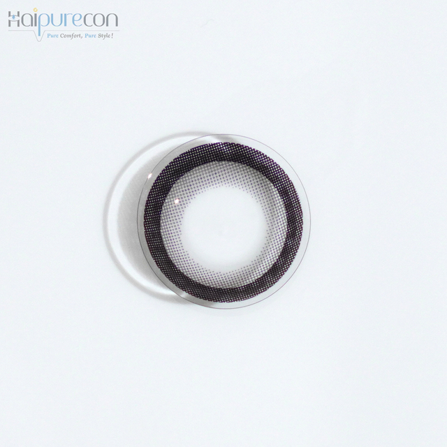 Haipurecon Lollipop Grey 14.5mmコンタクトレンズと電力