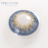 Haipurecon Slight Drunk blau 14,0 mm mit St&auml;rke farbige Kontaktlinse