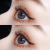 Haipurecon Slight Drunk blau 14,0 mm mit St&auml;rke farbige Kontaktlinse