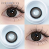 Haipurecon Milk Ball Black 14.5mm contact lens na may kapangyarihan