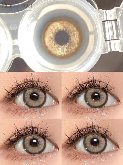 HAIPURURECON Cattus oculus Totem 14.5mm Contact Lens cum Power