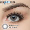 Haipurecon Mech Graphite 14.5mm Soft Yearly Disposable Contact Lens 40 Porsiyento Nilalaman ng Tubig