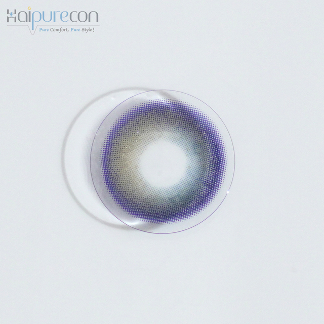 Haipurecon Moonlit braune 14,2 mm Kontaktlinsen mit St&auml;rke