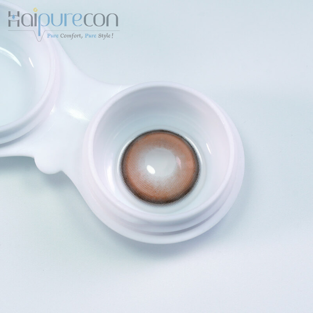 Haipurecon 14.5mm Naturalis Contactus Lentes cum Degree