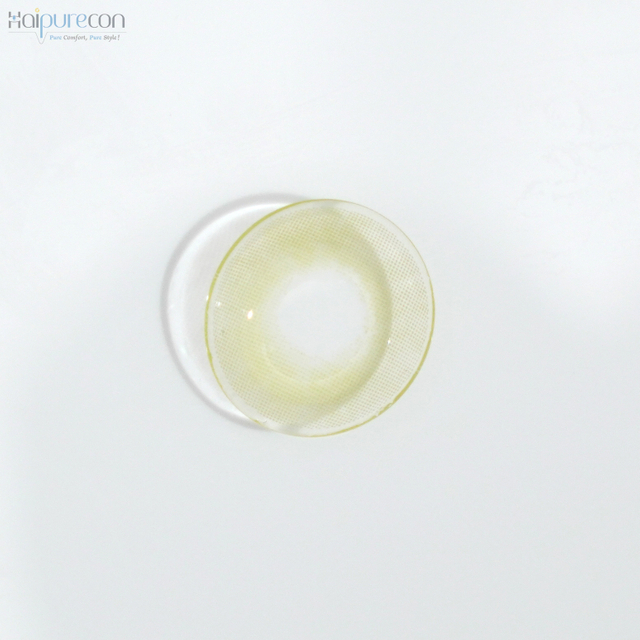Haipurecon Aurora Green 14.2mm Hubungi Lense Dengan Kuasa