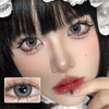 Lenti a contatto Haipurecon Aoki beige grigio 14,0 mm con potere