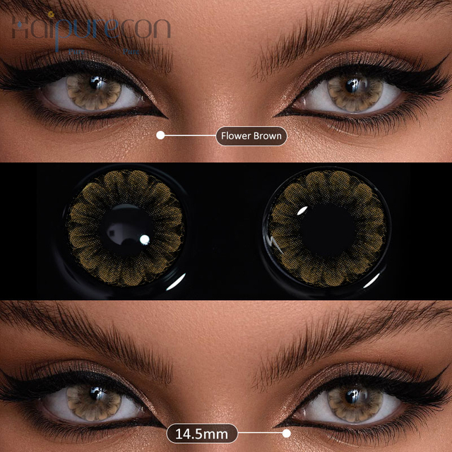 Kanta sentuh warna haipurecon coklat 14.5mm