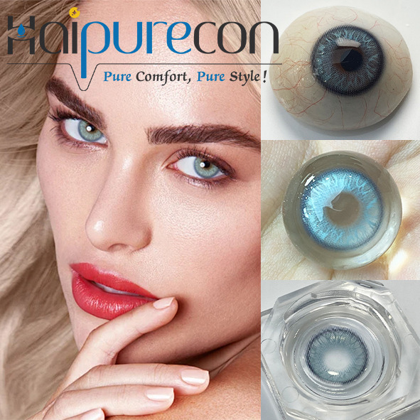 Haipurecon Glacier Angel 14.2mm Y&uuml;zde 40 Su İ&ccedil;erikli Yıllık Kontakt Lensler