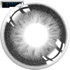 Haipurecon Swart Amber 14,5 mm 40 Persent Waterinhoud 0,08 mm Middeldikte Swart Jaarlikse weggooibare kontaklense