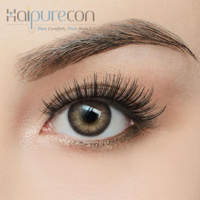 HAIPURURECON Rich Puella Brown 14.0mm Contact Lentium