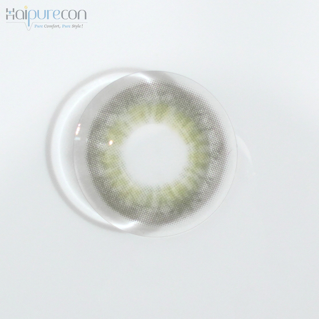 Haipurecon Taylor Green 14,0 mm kontaktní čočky s napájením