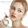 Haipurecon คอนแทคเลนส์ Cyan Brown 14.0mm. มีพาวเวอร์