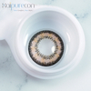 Haipurecon Lentilles De Contact Couleur Annuelles Lotta Marron 14,5 mm avec puissance
