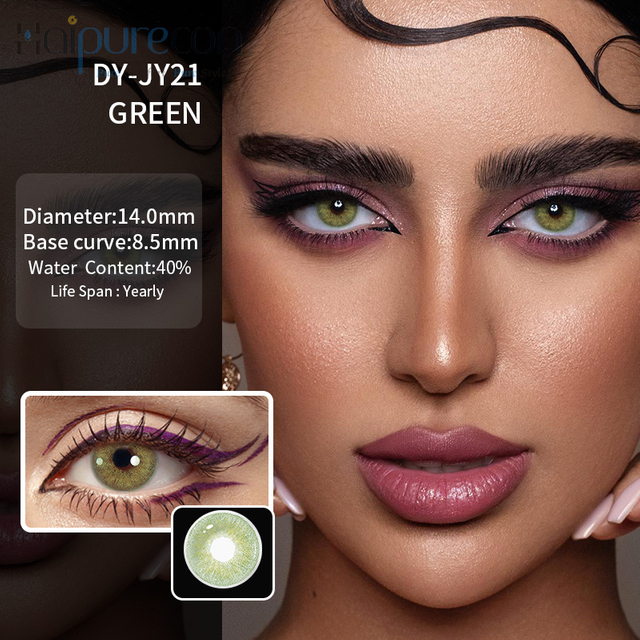 Haipurecon Cloud （Dy-Jy21) Groen 14.0mm Kontaklens 