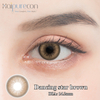 Haipurecon Dancing Star brune 14,2 mm kontaktlinser med kraft