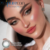 Lensa Tahunan Cream Blue 14.5mm 40 Persen Kadar Air untuk Pembesaran dan Kecantikan Mata