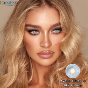 Haipurecon Avatar 2.0 Blue 14,2 mm ročn&iacute; jednor&aacute;zov&eacute; kontaktn&iacute; čočky Torick&eacute; velkoobchod