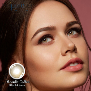 Kontaktn&iacute; čočky Haipurecon Moonlit Coffee 14,2 mm