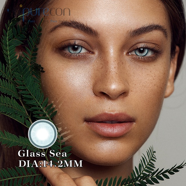 Haipurecon Glass Sea 14.2 mm lente kontakti