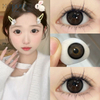 Haipurecon Milk Ball Black 14.5mm contact lens na may kapangyarihan