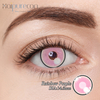 Lentes de contacto Haipurecon Cosplay C&iacute;rculo Peque&ntilde;o Rosa 14.5mm 