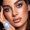 Haipurecon Gem blue 14.0mm contact lens na may kapangyarihan