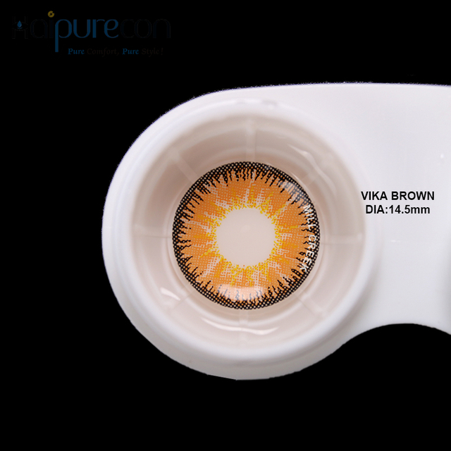 Haipurecon Vika Brown 14,5 mm Kontaklens