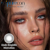 Lentes de contacto desechables anuales suaves Haipurecon Mech Graphite de 14,5 mm, 40 por ciento de contenido de agua