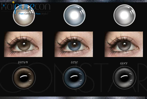 Lentes de contacto desechables anuales suaves Haipurecon High-Light Series