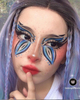 Haipurecon Cosplay कॉन्टैक्ट लेंस रिंग ब्लैक 14.5 मिमी 