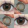 Haipurecon S&oslash;d persimmon 14,2 mm kontaktlinse med kraft