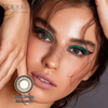 Lensa Kontak Warna Tahunan Haipurecon Lotta Brown 14.5mm dengan kekuatan
