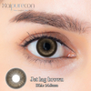Haipurecon Jet lag Lente de contacto marr&oacute;n de 14,5 mm con potencia