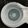 Haipurecon Casablanca Bleu 14,2 mm K-Beauty Lentilles de contact jetables annuelles de style naturel