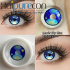 Haipurecon Mochi Sky Blue Cosplay Contact Lens 14.5mm