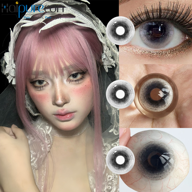 Lensa Kontak Cosplay Haipurecon Kuro Mime 14.5mm